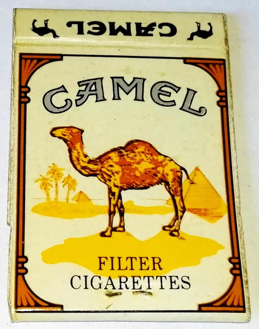 Vieux Matchbook, Old Matchbook, Antigua Cartera De Cerillas - Camel - Zündholzschachteln