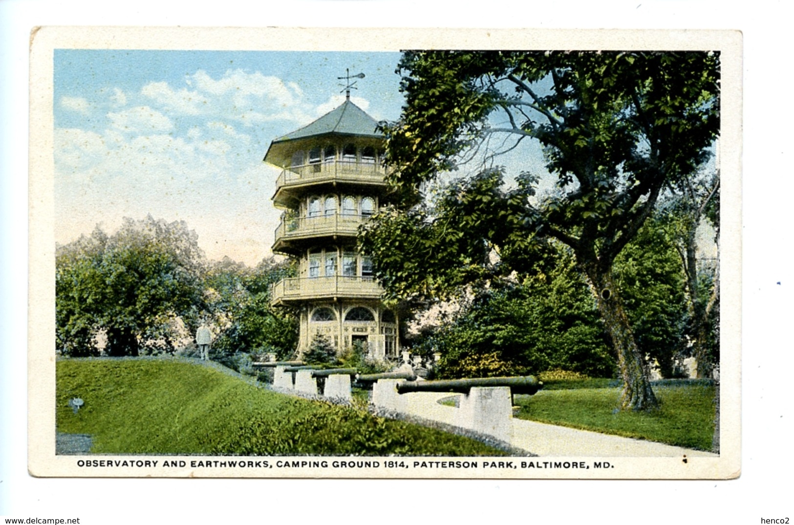 Observatory And Earthworks - Camping Ground 1814 - Patterson Park - Baltimore - Astronomy