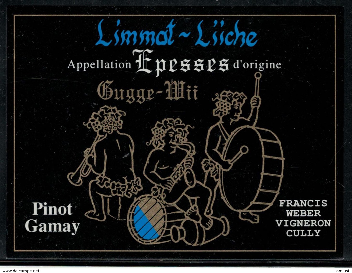 Etiquette De Vin // Epesses Pinot-Gamay, Gugge-Mîî - Musica