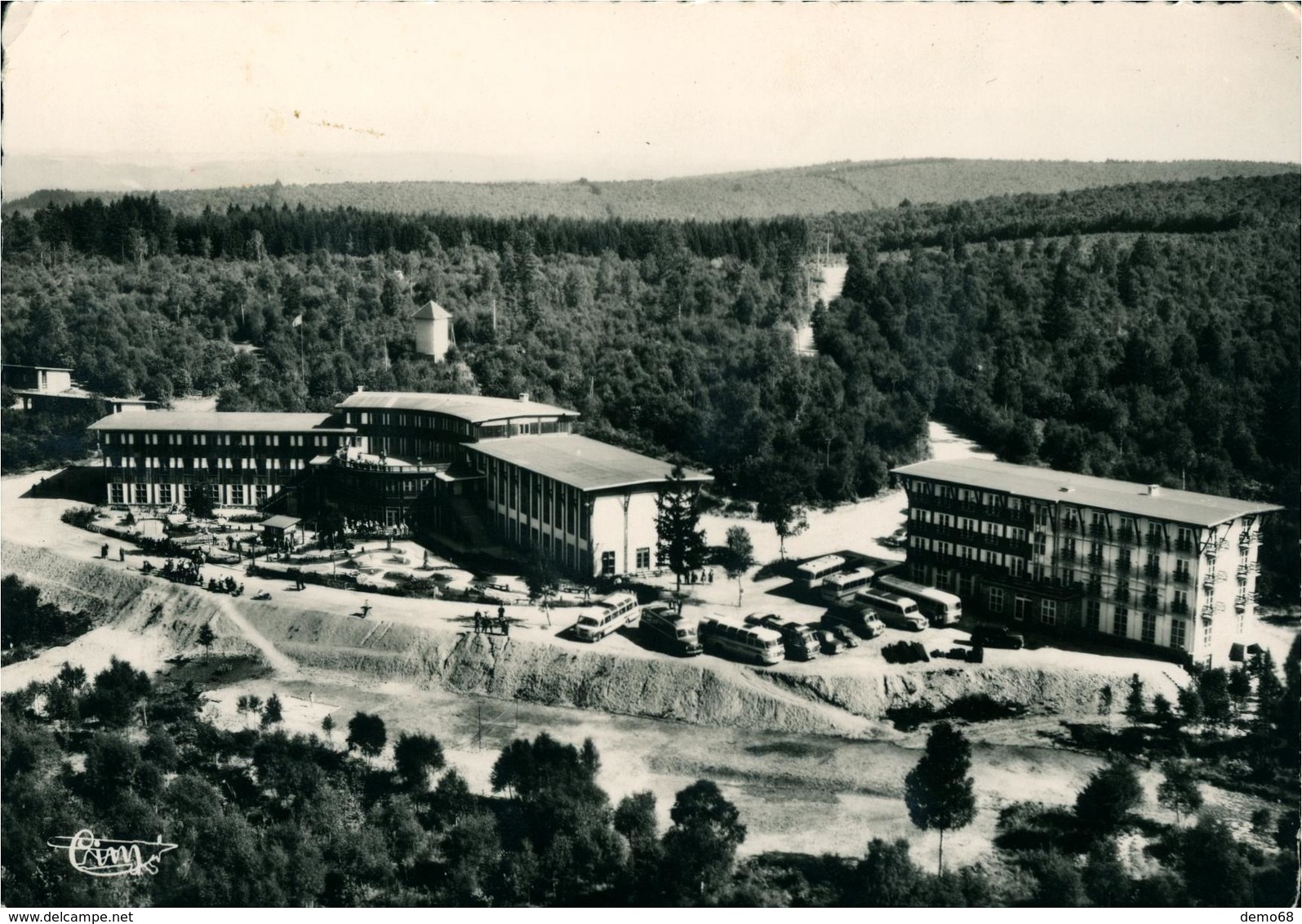 Belgique Belgie Namur Vresse Sur Semois  BOHAN  Centre De Vacances Vue Aérienne  Ed COMBIER CIM - Vresse-sur-Semois