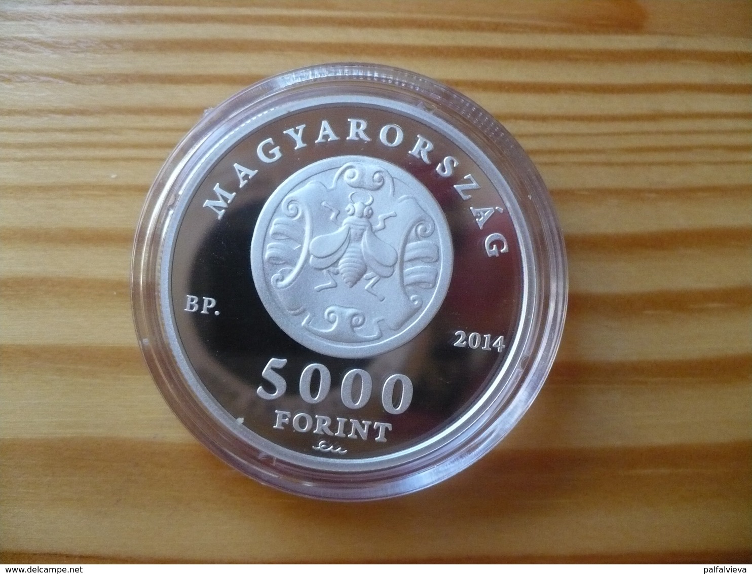 Silver Coin Hungary 5.000 Forint 2014. - András Fáy 5000 Ex. PP - Hungary