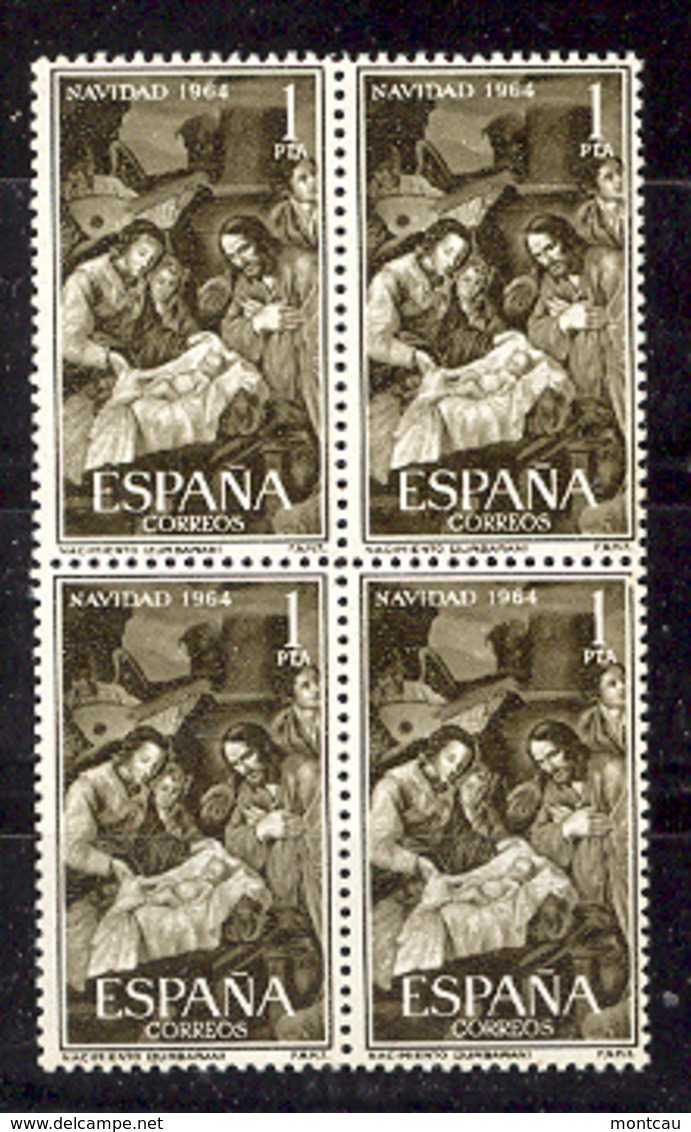 Spain 1964 - Navidad Ed 1630 Bloque (**) - Navidad