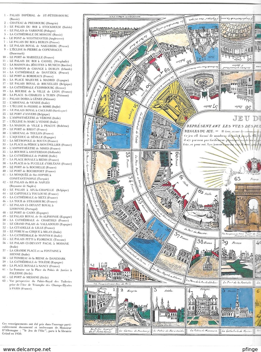 Jeu Du Voyageur En Europe (Jeu De L'oie)  (publicité Médicale  Lab. Clin-Comar ) - Other & Unclassified