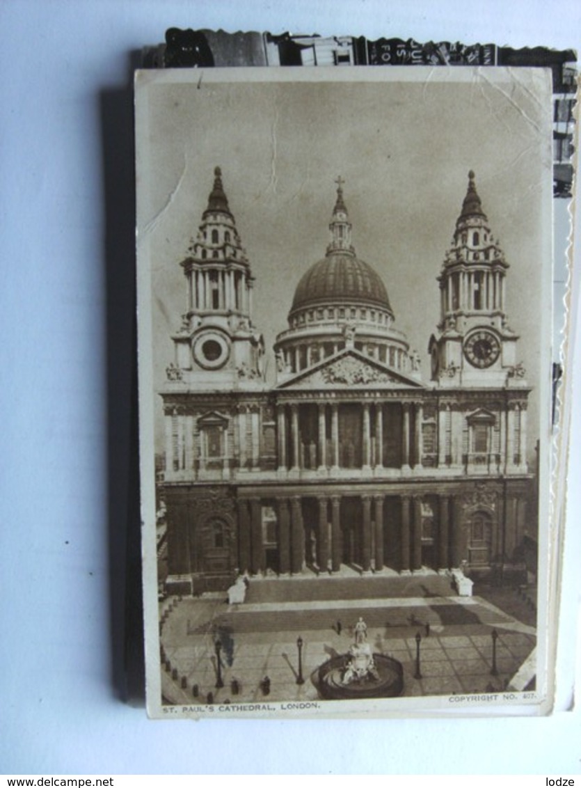 Engeland England London Cathedral St Paul's - St. Paul's Cathedral