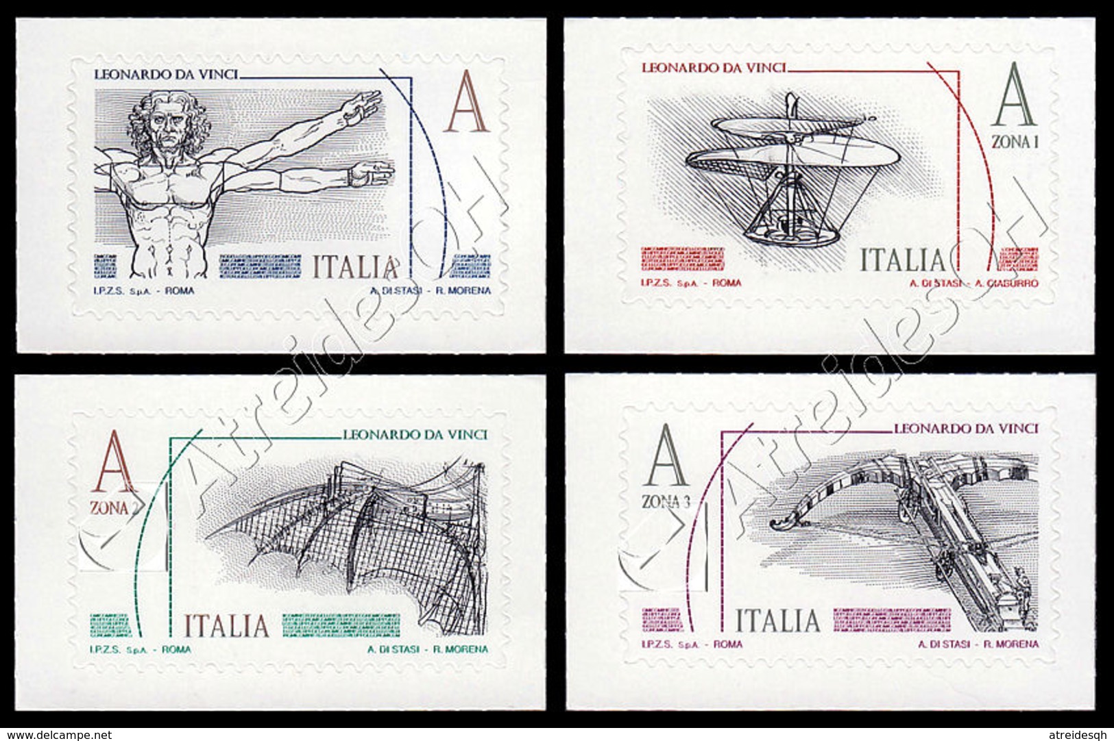Italia / Italy 2015: Leonardesca / Priority Mail ** - 2011-20:  Nuovi