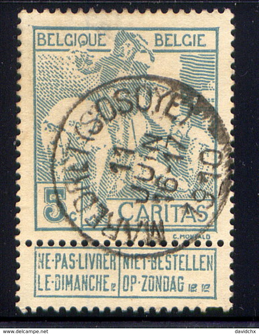 BELGIUM, NO. B3 - 1910-1911 Caritas