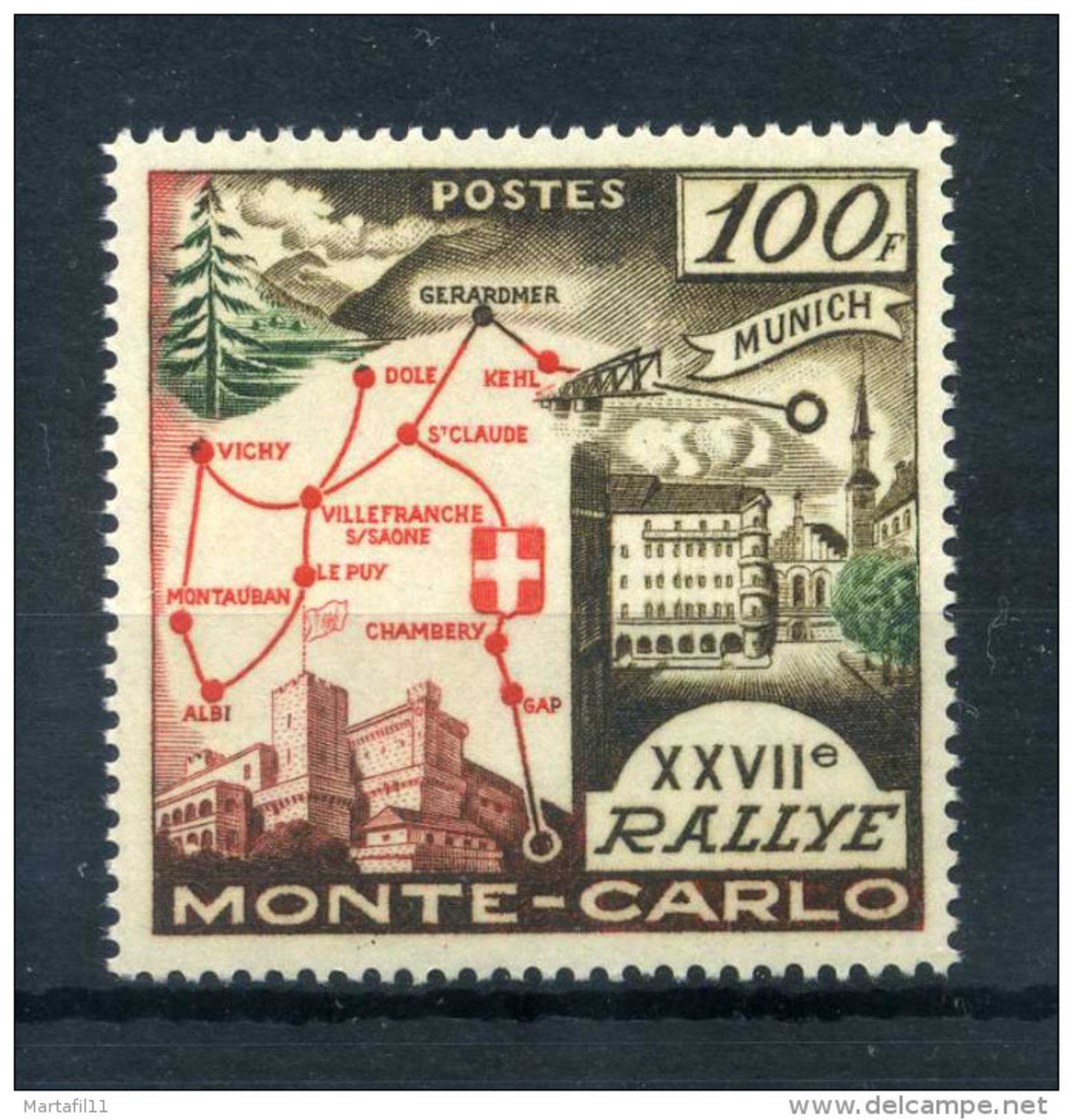 1958 MONACO SERIE COMPLETA MNH** - Ungebraucht