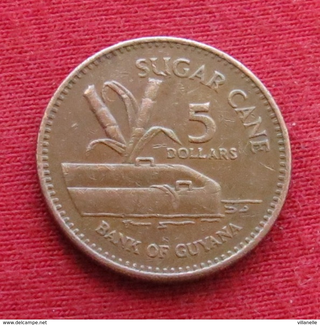 Guyana 5 Dollars 1996 KM# 51  Guiana - Guyana