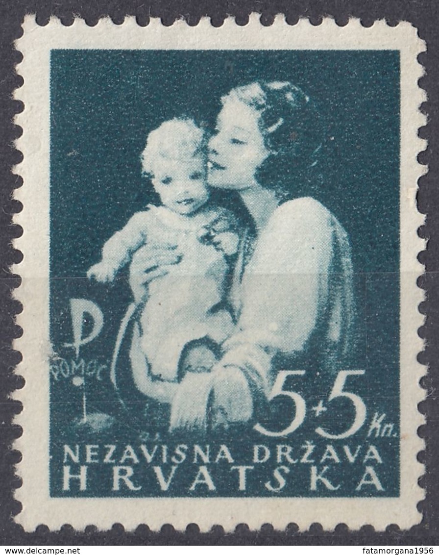 CROAZIA - 1942 - Yvert 61 Nuovo Senza Gomma. - Croatia