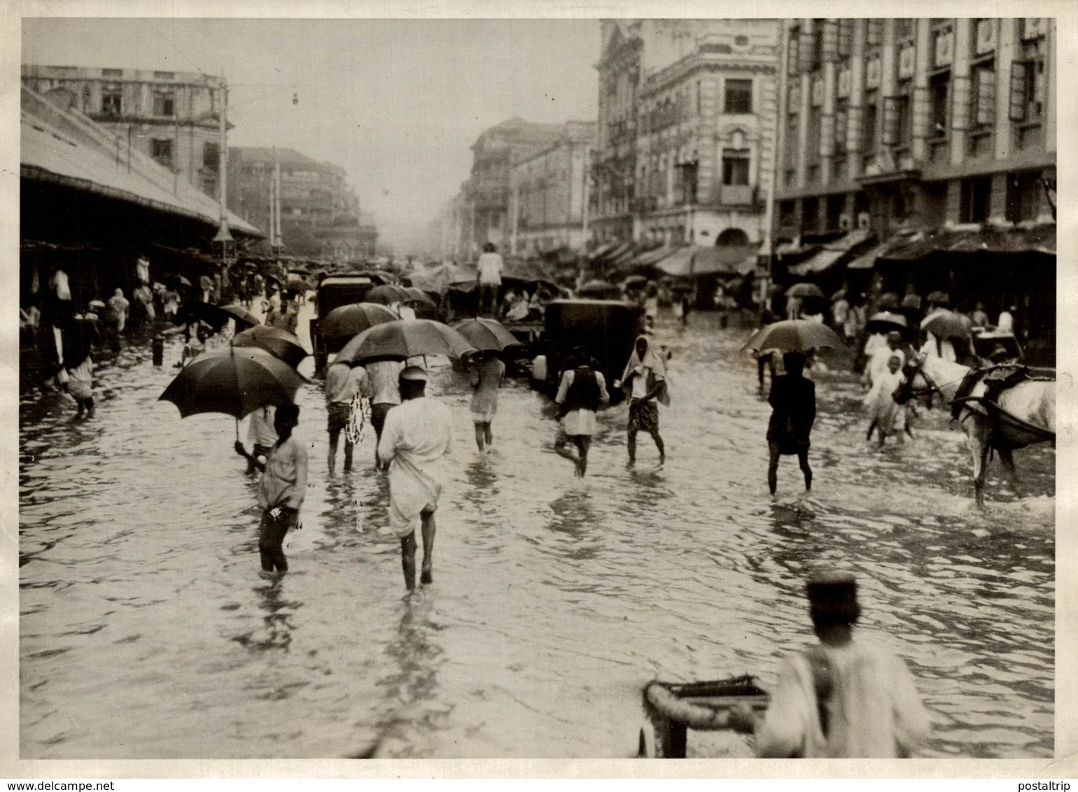 INDE  INDIA   20*15CM Fonds Victor FORBIN 1864-1947 - Lugares