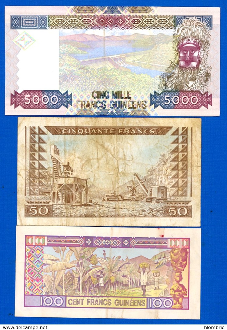 Guinée 3  Billets - Guinea