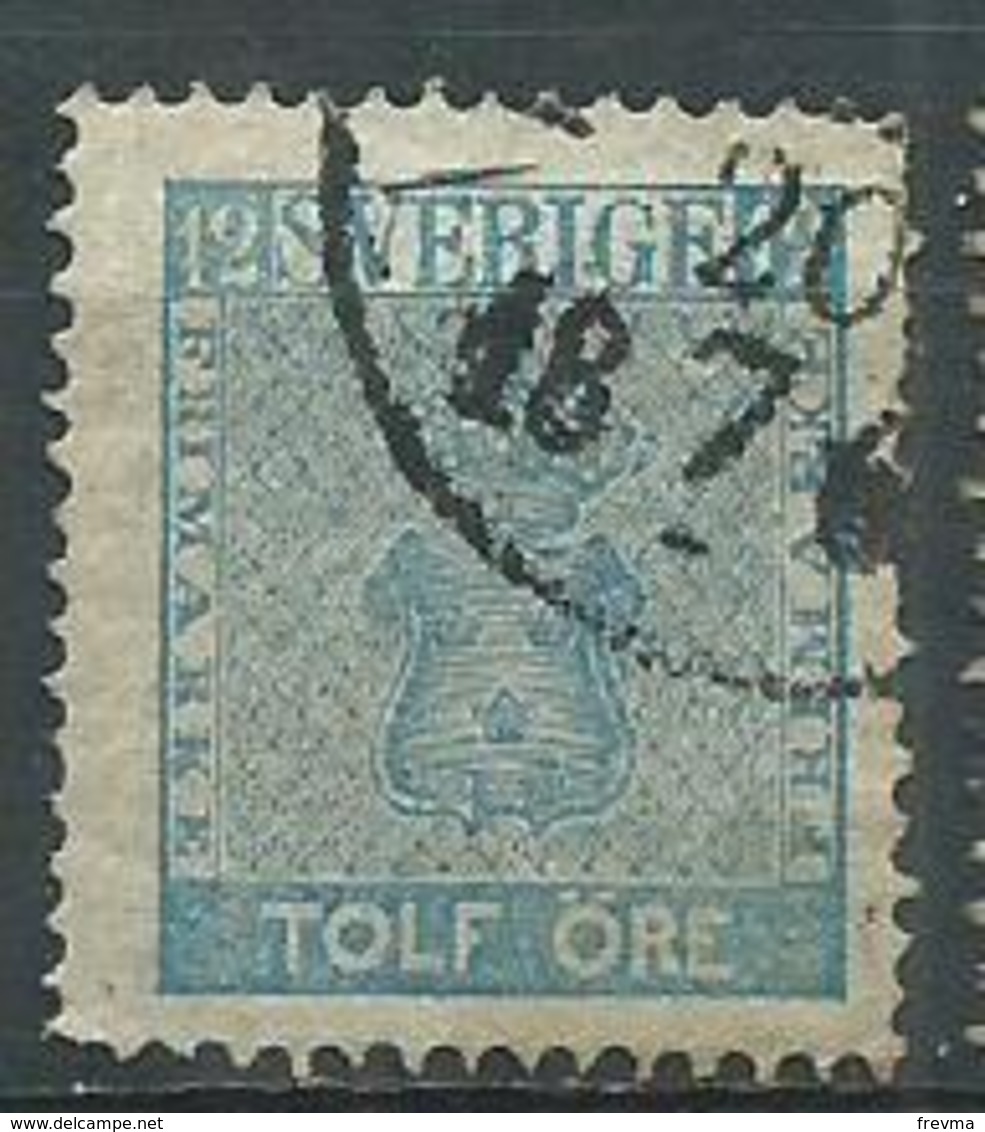 Timbre Suede 1858 - Used Stamps