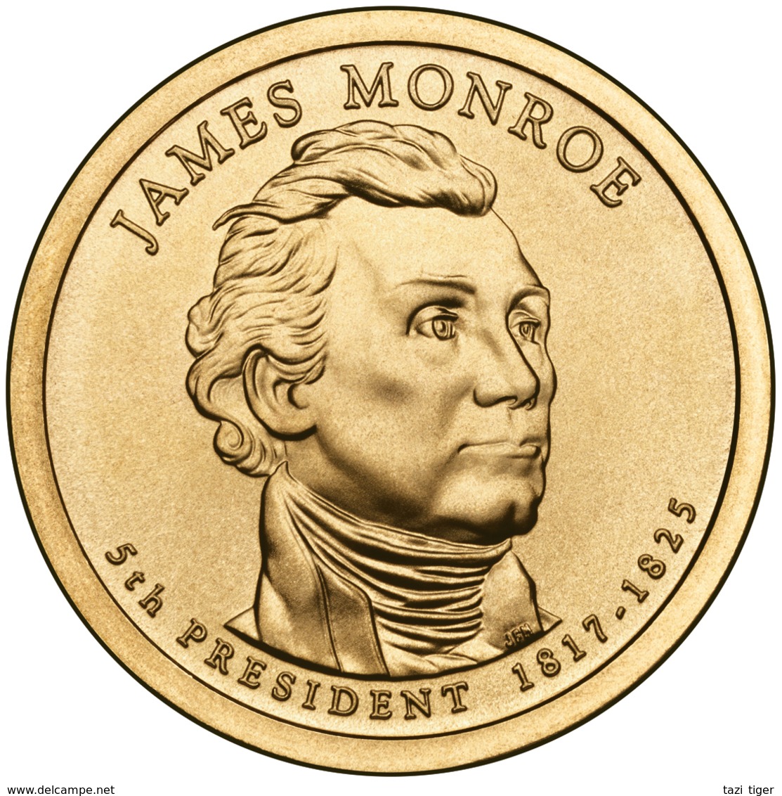 2008 • $1 • US President James Monroe - 2007-…: Presidents