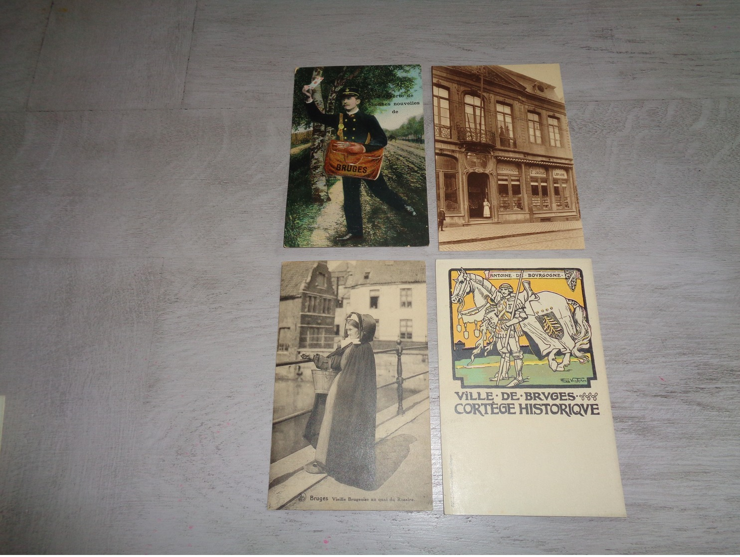 Beau Lot De 20 Cartes Postales De Belgique  Bruges      Mooi Lot Van 20 Postkaarten Van België  Brugge - 20 Scans - 5 - 99 Cartes