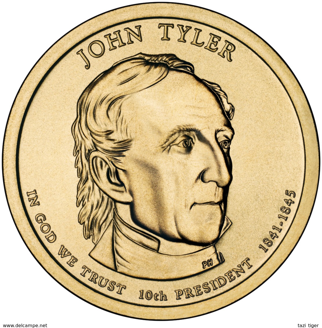 2009 • $1 • US President John Tyler - 2007-…: Presidents