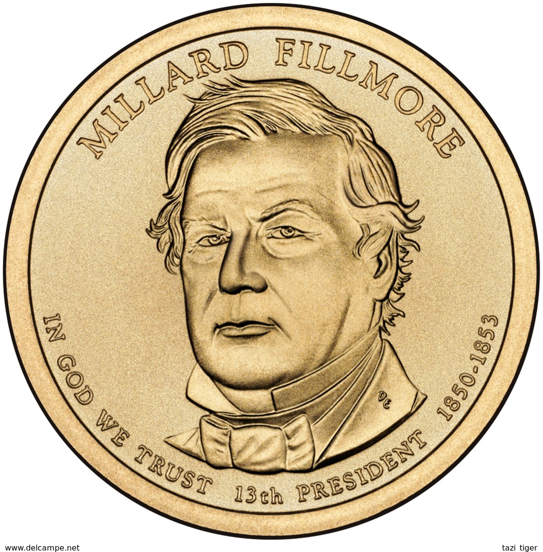 2010 • $1 • US President Millard Fillmore - 2007-…: Presidents
