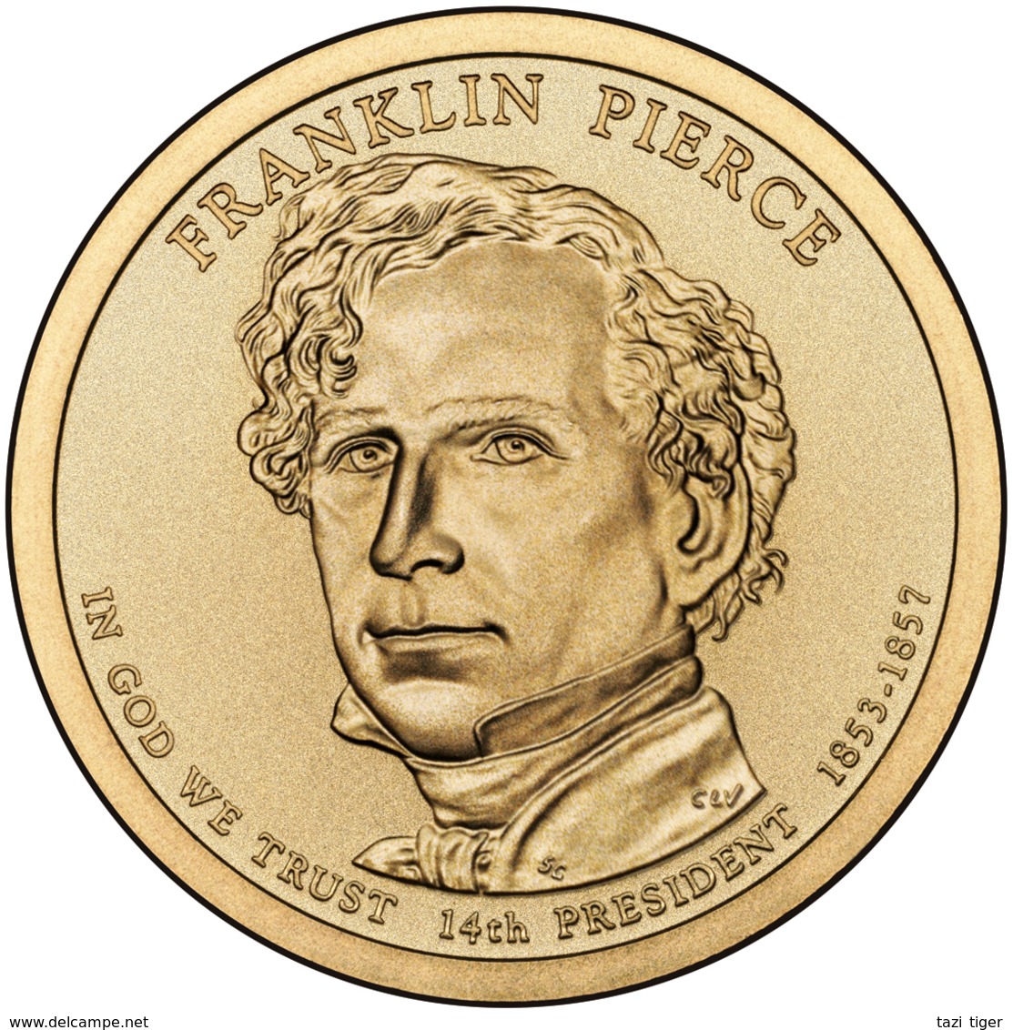 2010 • $1 • US President Franklin Pierce - 2007-…: Presidents