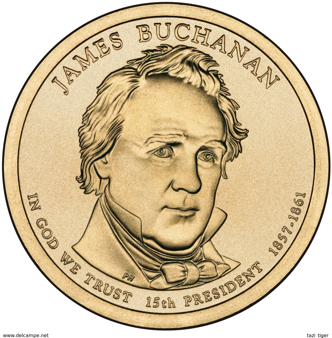 2010 • $1 • US President James Buchanan - 2007-…: Presidents