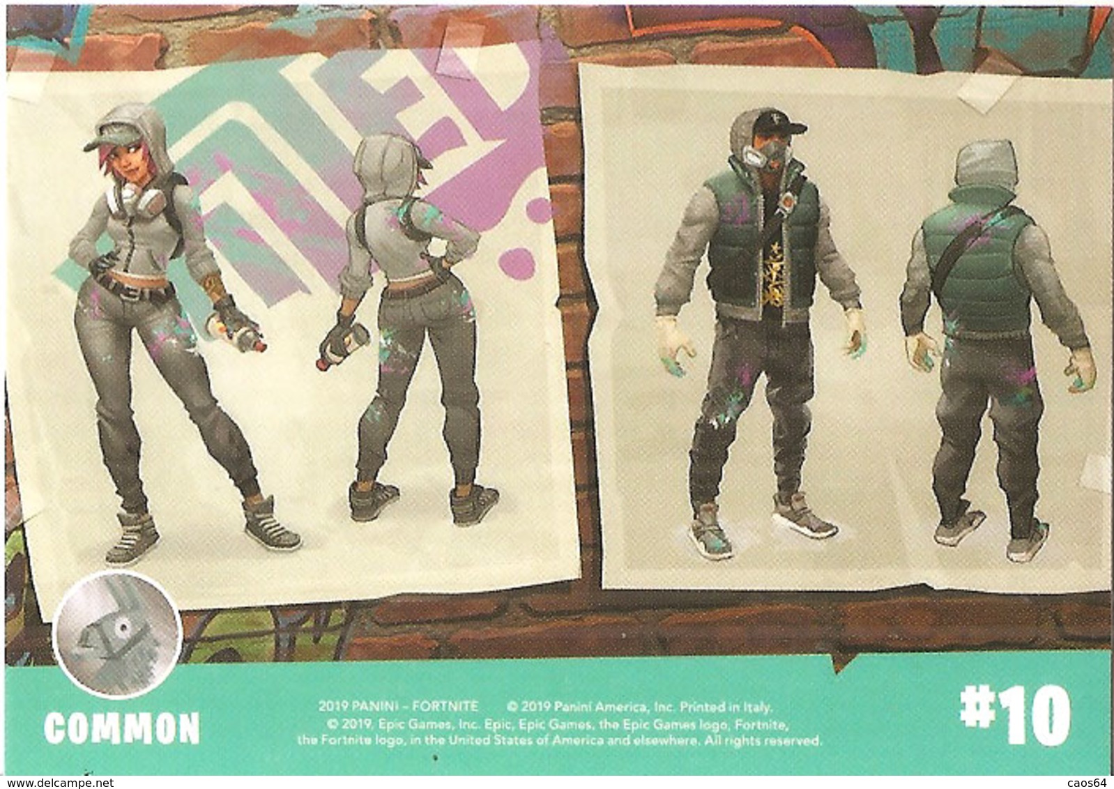 FORTNITE SERIES 1 TRADING CARDS PANINI 10 - Altri & Non Classificati