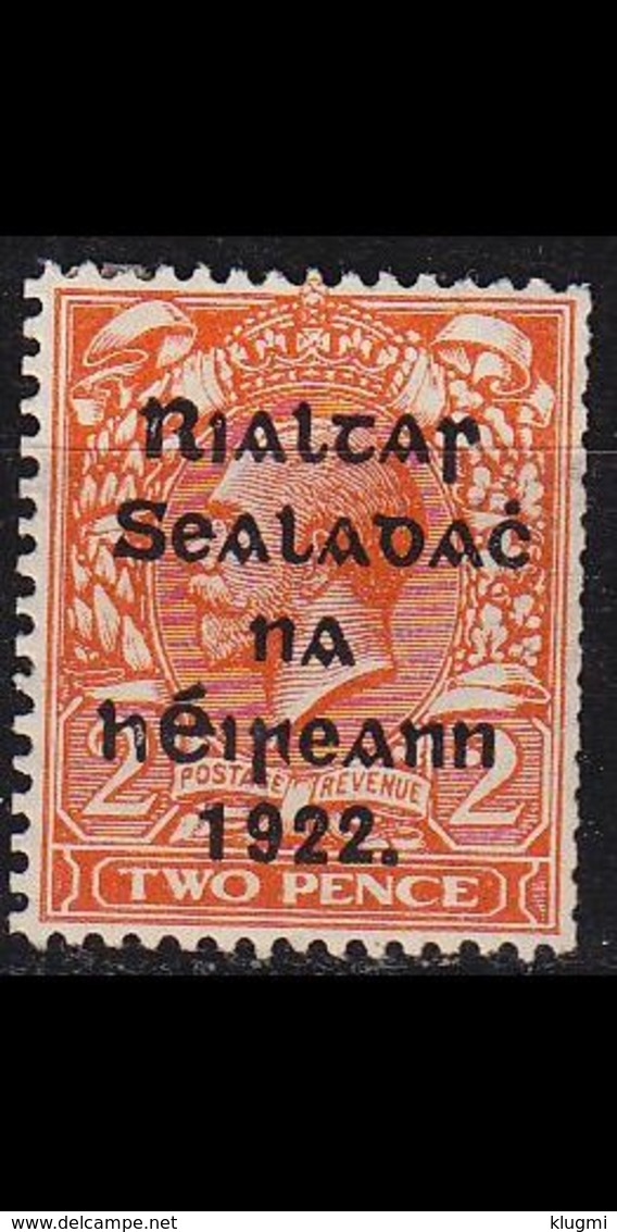 IRLAND IRELAND [1922] MiNr 0014 II ( */mh ) - Used Stamps