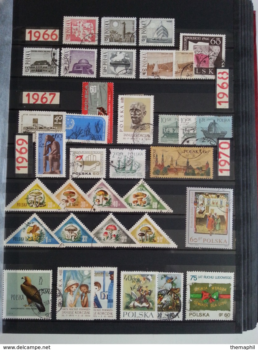 lot n° 720  POLOGNE  un bon classeur  neufs ou obl.