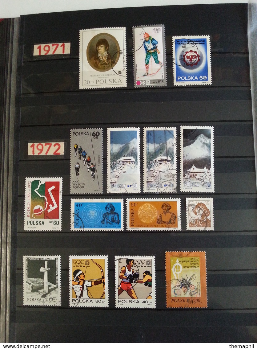 lot n° 720  POLOGNE  un bon classeur  neufs ou obl.