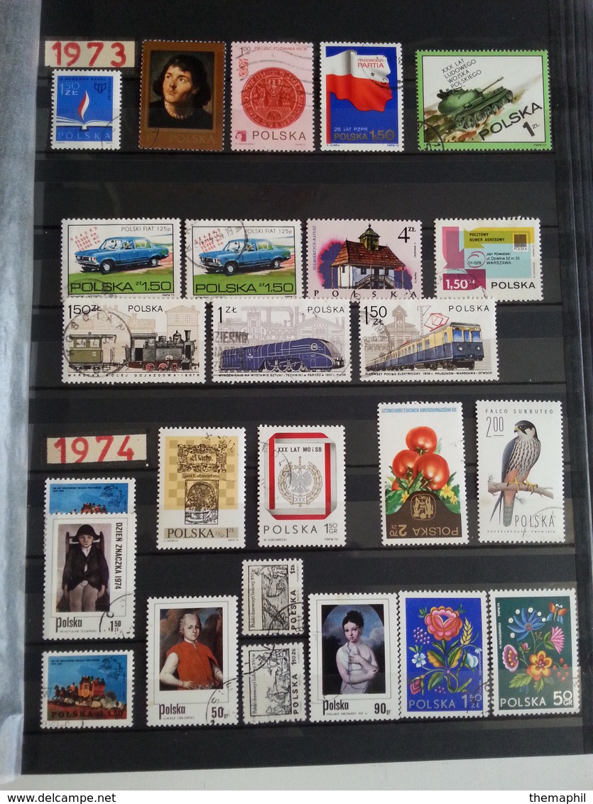 lot n° 720  POLOGNE  un bon classeur  neufs ou obl.