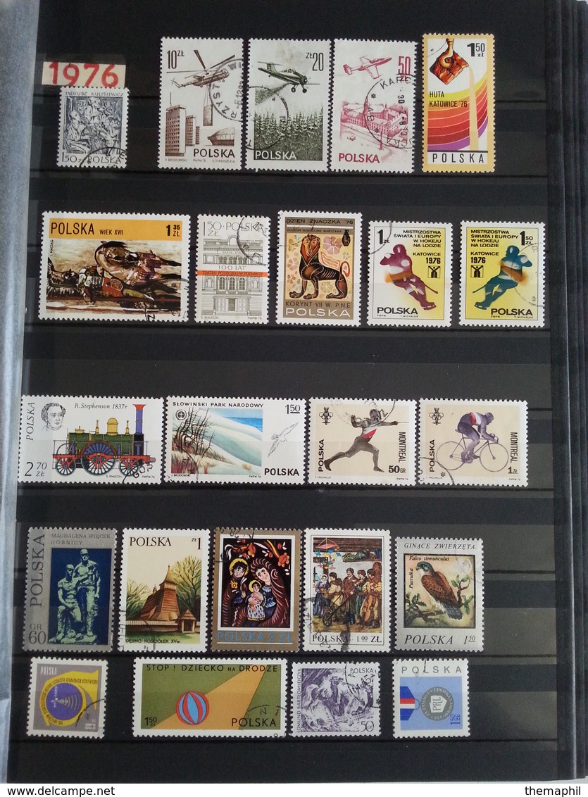 lot n° 720  POLOGNE  un bon classeur  neufs ou obl.