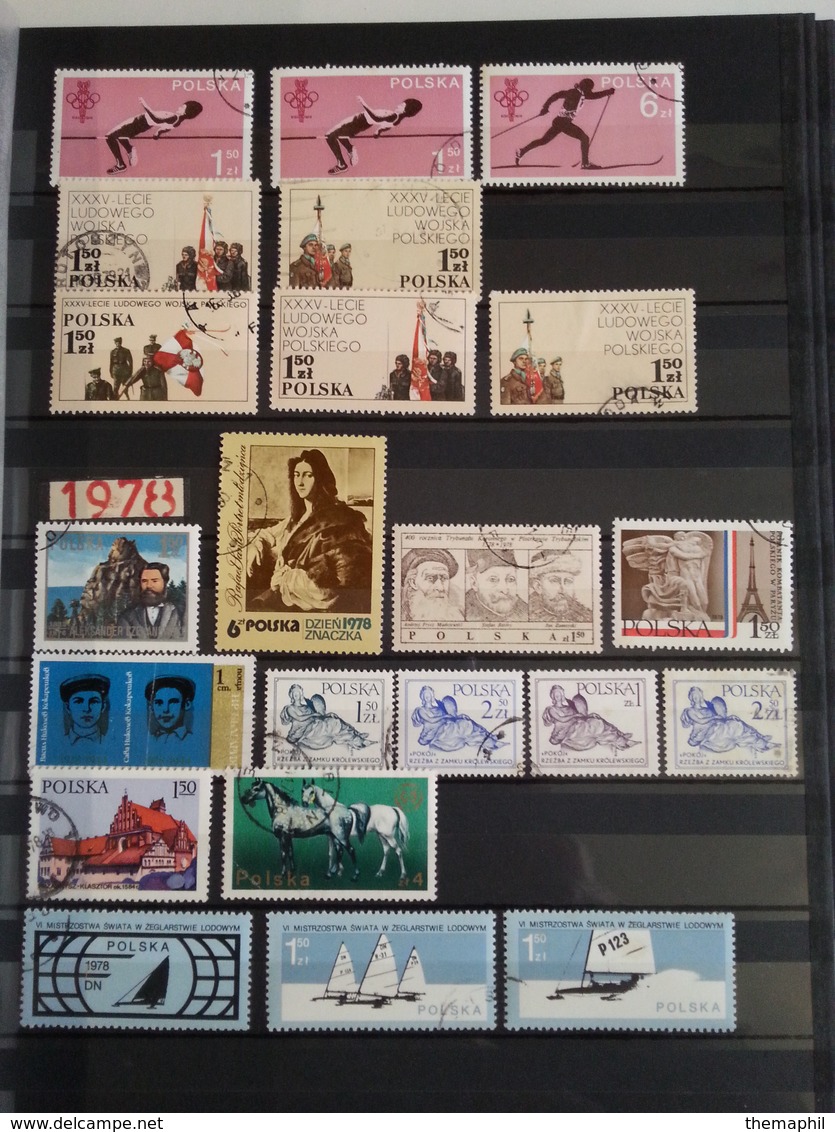 lot n° 720  POLOGNE  un bon classeur  neufs ou obl.