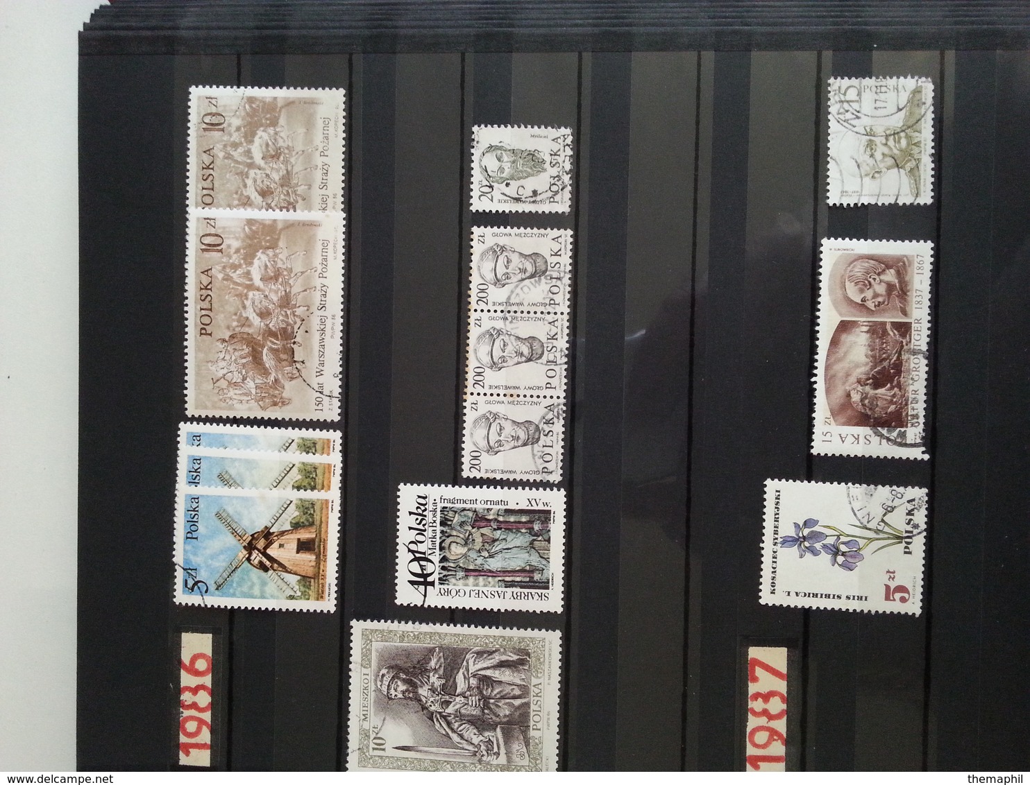 lot n° 720  POLOGNE  un bon classeur  neufs ou obl.