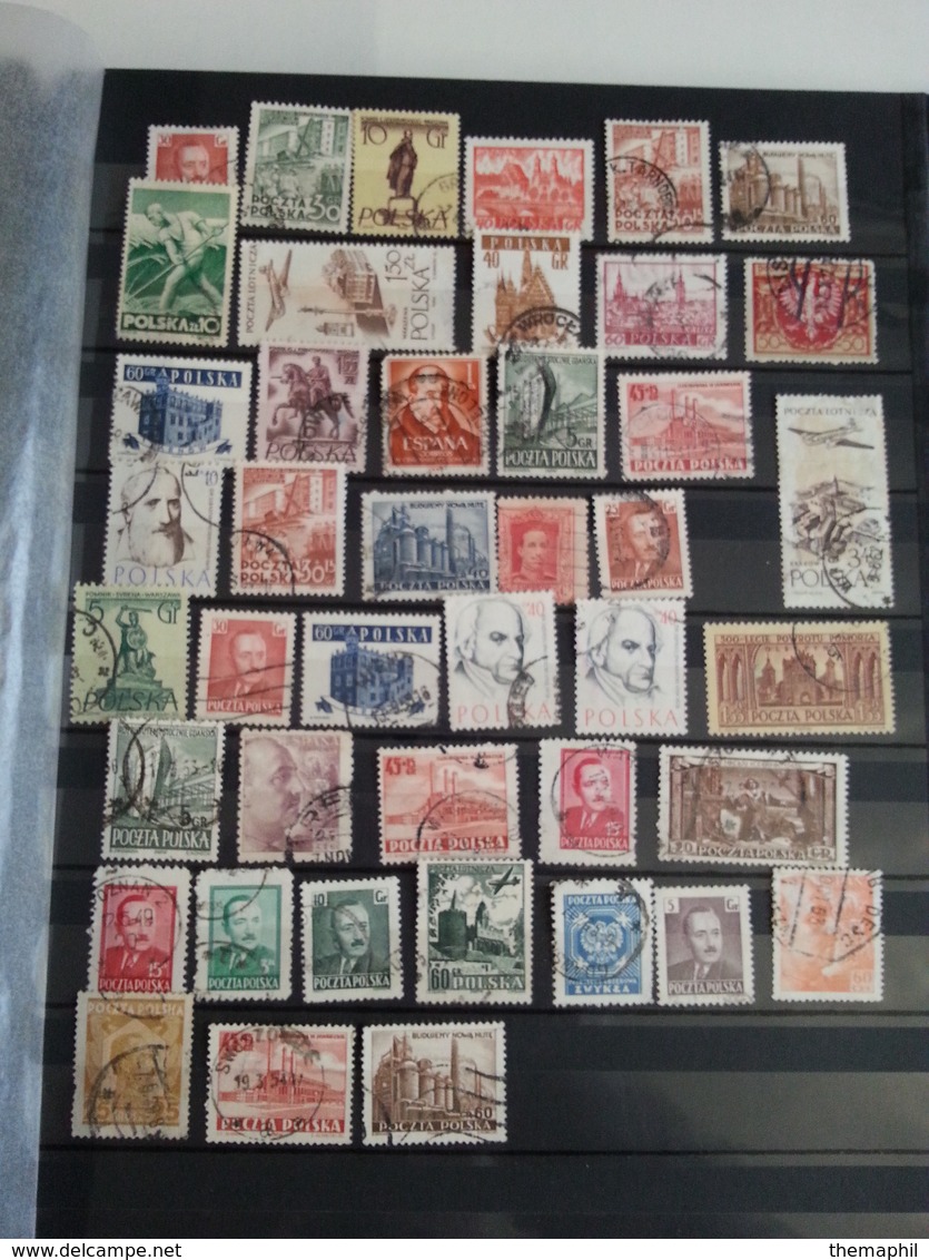 lot n° 720  POLOGNE  un bon classeur  neufs ou obl.