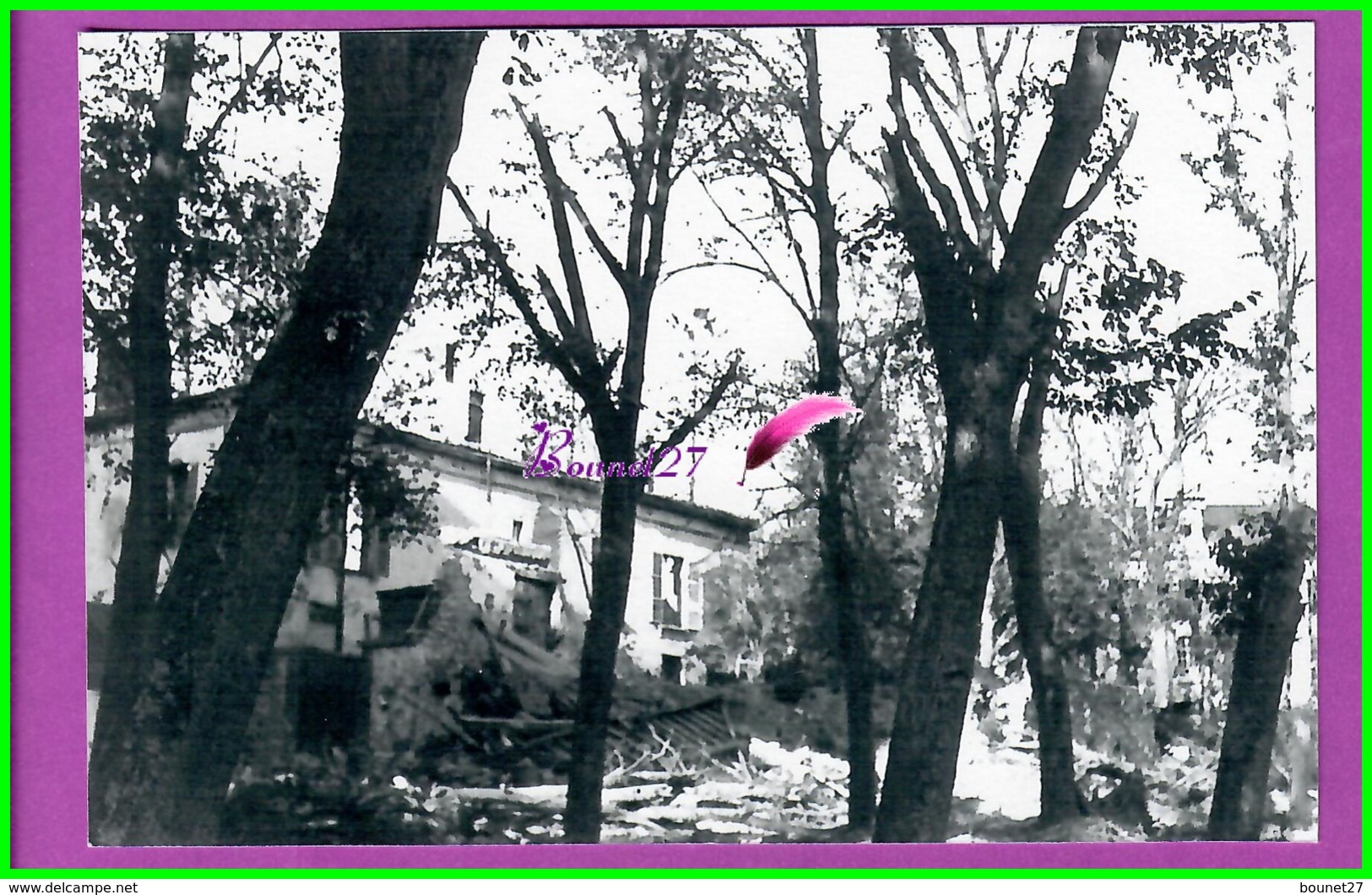 61 Orne ARGENTAN Reproduction Photo Papier - Sur Le Boulevard Mezeray Jardin Public La Maison Du Gardien M. Goudouin - Other & Unclassified