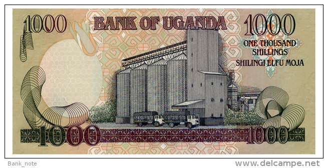 UGANDA 1000 SHILLINGS 2009 Pick 43b Unc - Oeganda
