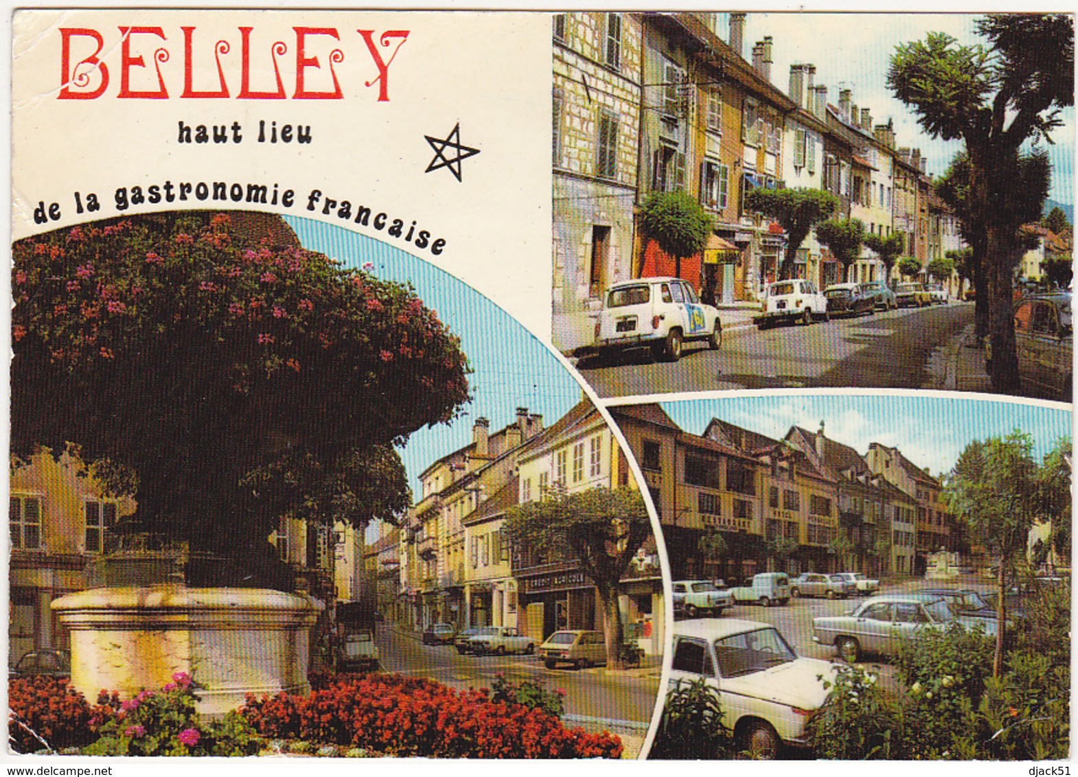 01 - BELLEY (Ain) - Voitures Dont  2CV, Renault 4L, Etc... / 1976 - Voitures De Tourisme
