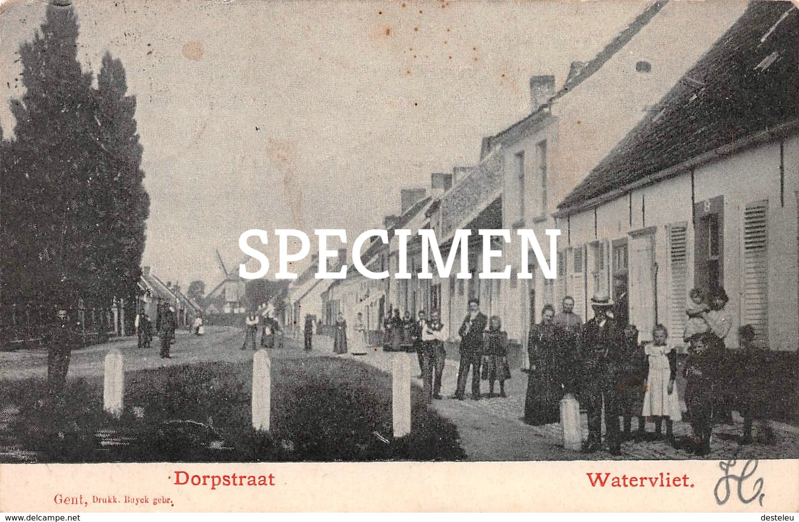 Dorpstraat - WATERVLIET - Sint-Laureins