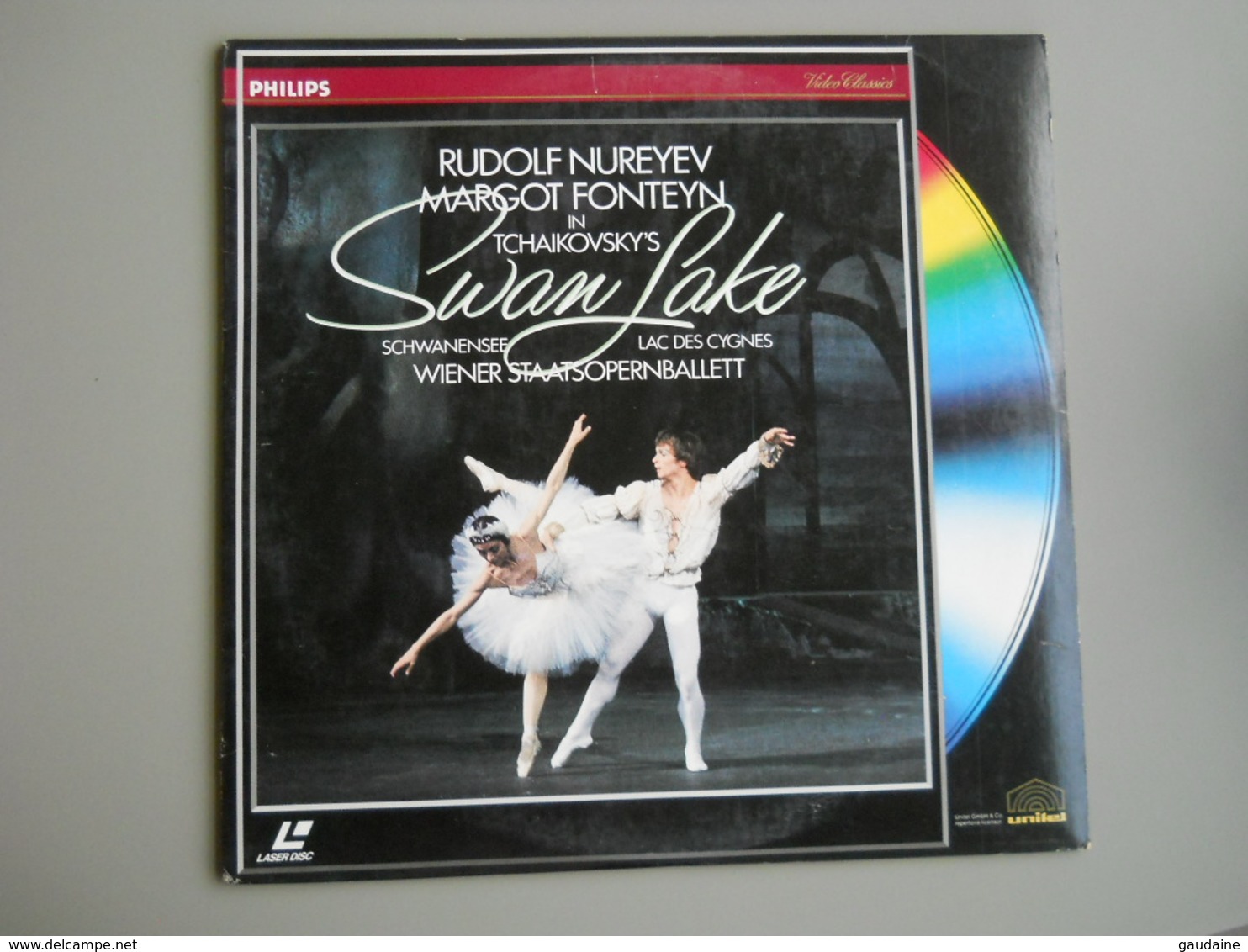 LASERDISC - PAL -Rudolf NUREYEV - Lac Des Signes - CLASSIQUE - Autres Formats