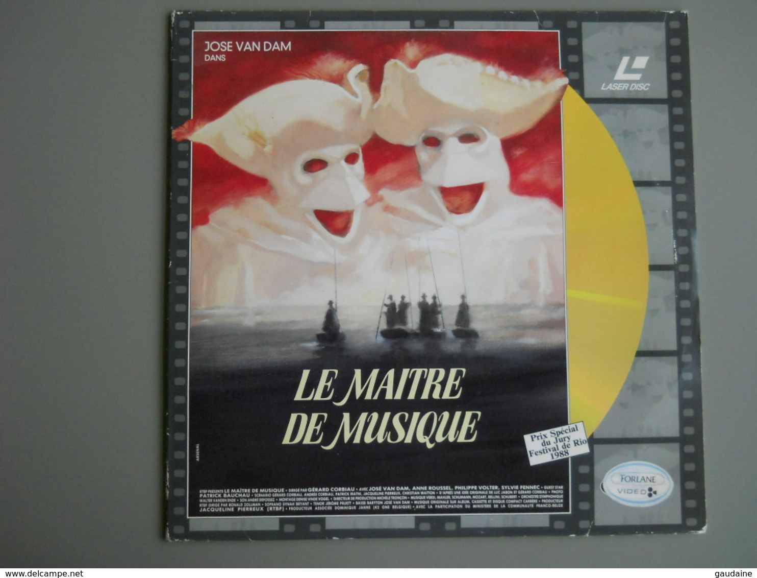 LASERDISC - PAL - Le Maitre De Musique - Film De Gérard CORBEAU - - Autres Formats