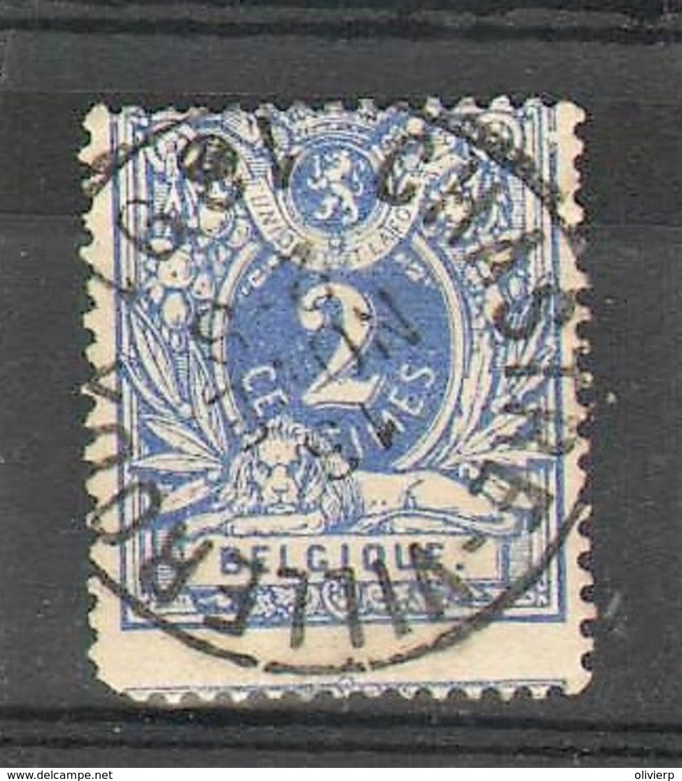 Belgique - N° 27 -  Oblitération :  CHASTRE-VILLEROUX - 1869-1888 Lion Couché