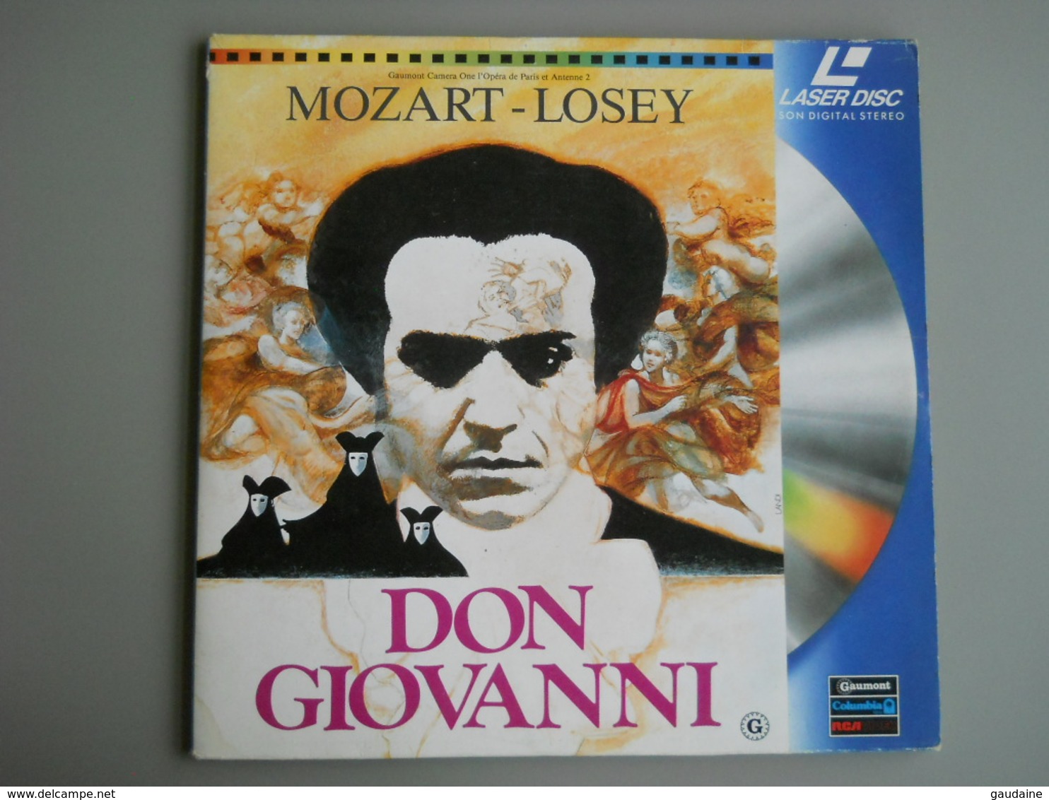 LASERDISC - PAL - DON GIOVANNI - MOZART - LOSEY - Autres Formats