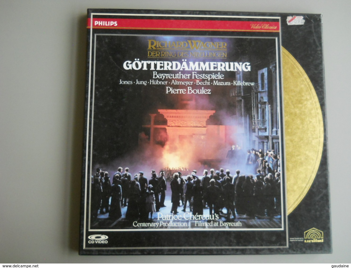 LASERDISC - PAL - Richard WAGNER - Gotterdammerung - Pierre BOULEZ - Autres Formats