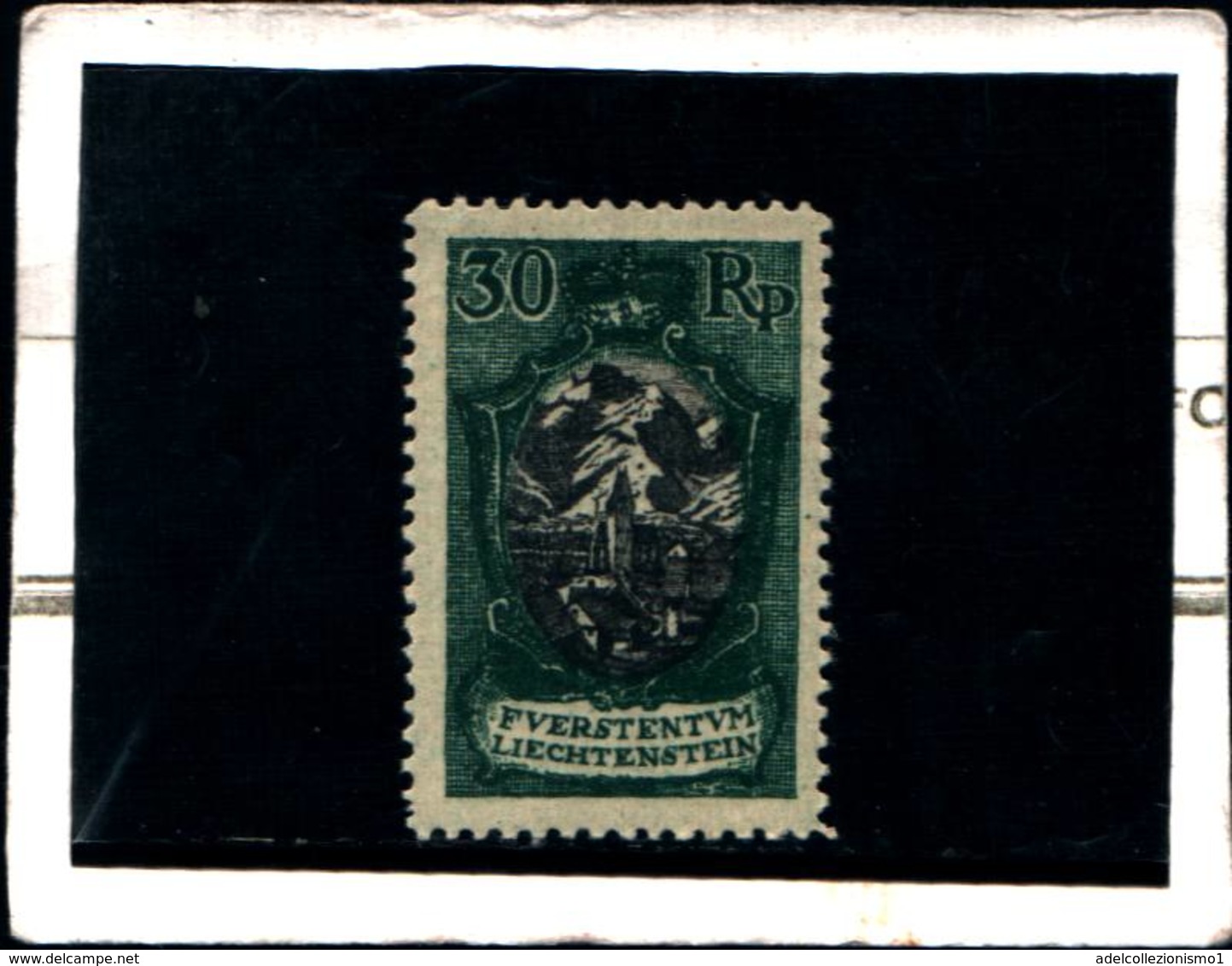 6514B)   FRANCOBOLLI - 1921 LIECHTENSTEIN -30 RP-VEDUTA-N.54-MNH** - Nuovi