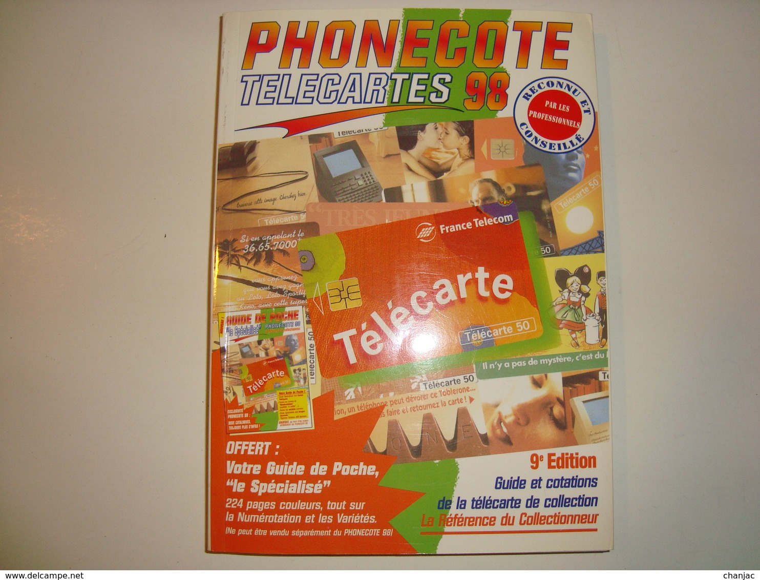 PHONECOTE TELECARTES - Catalogue De Cotes 1998 Des Cartes Téléphoniques - Libros & Cds