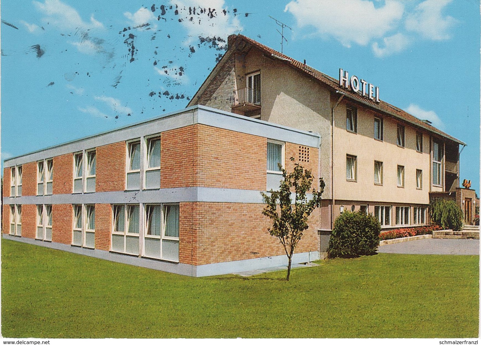 AK Forchheim Hotel Höpfl A Heroldsbach Weilersbach Eggolsheim Wiesenthau Hirschaid Ebermannstadt Baiersdorf Erlangen - Forchheim