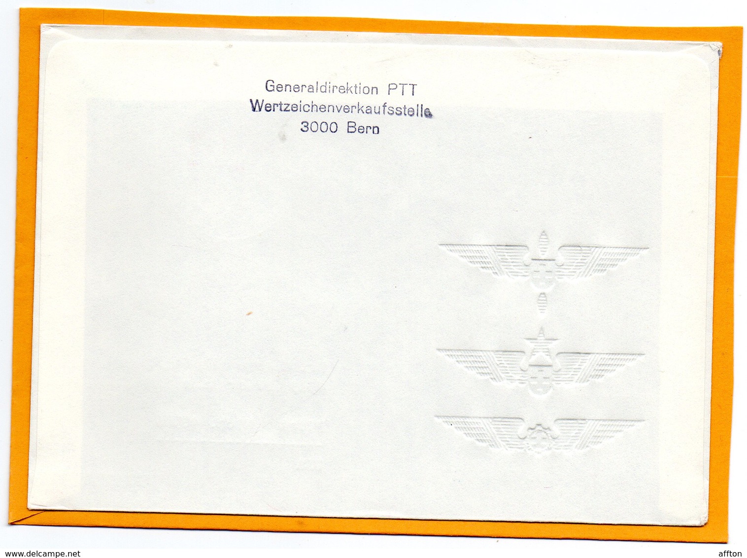 Pro Areo Switzerland 1972 FDC - First Flight Covers