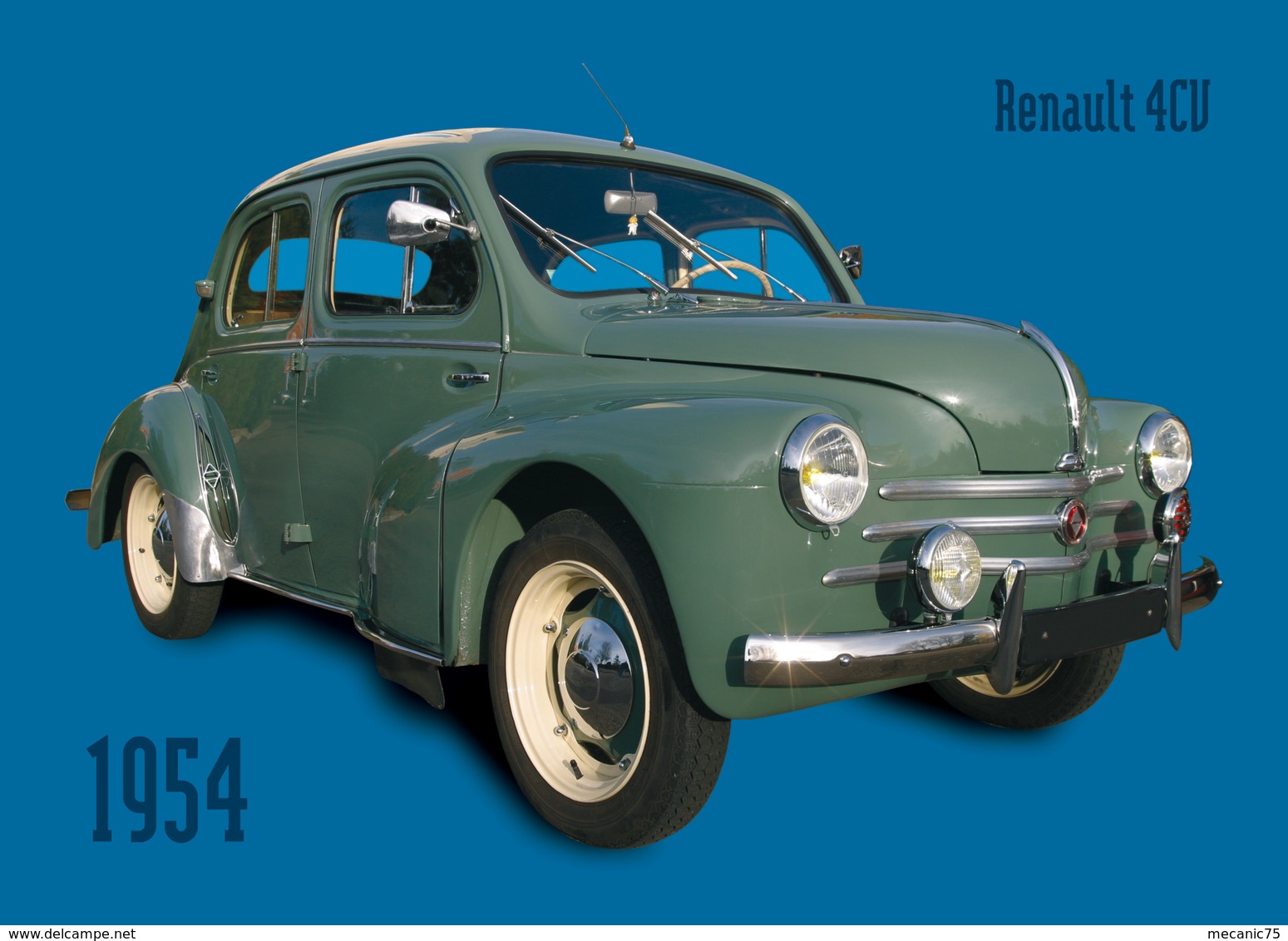 Renault 4 CV - Voitures De Tourisme