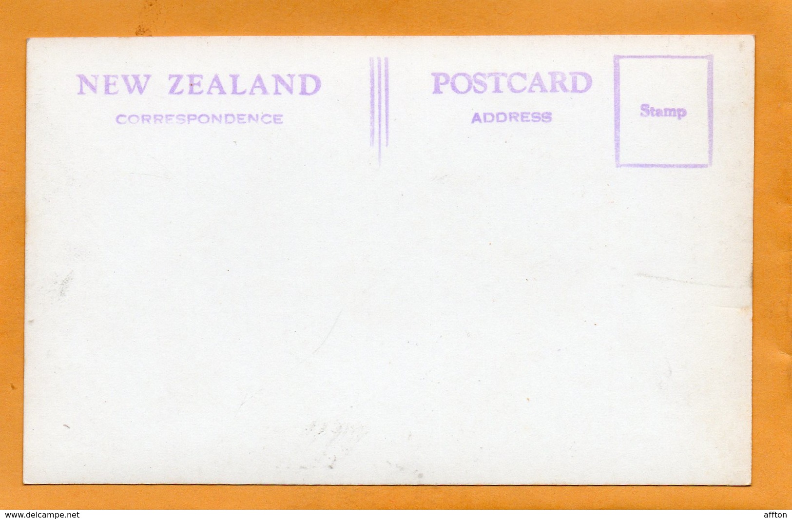 Wellington New Zealand Old Real Photo Postcard - New Zealand