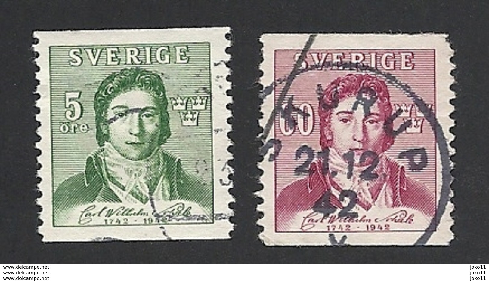 Schweden, 1942, Michel-Nr. 295-296, Gestempelt - Usati