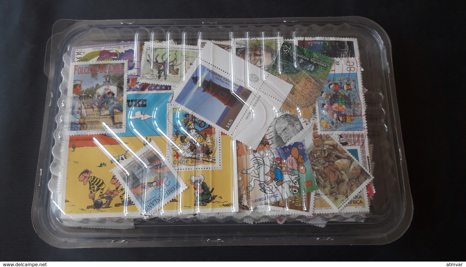 WORLDWIDE - KILOWARE 150 G. Sellos Usados, Sin Papel / Used Stamps, Off Paper / Timbres Oblitérés, Sans Papier - Mezclas (max 999 Sellos)