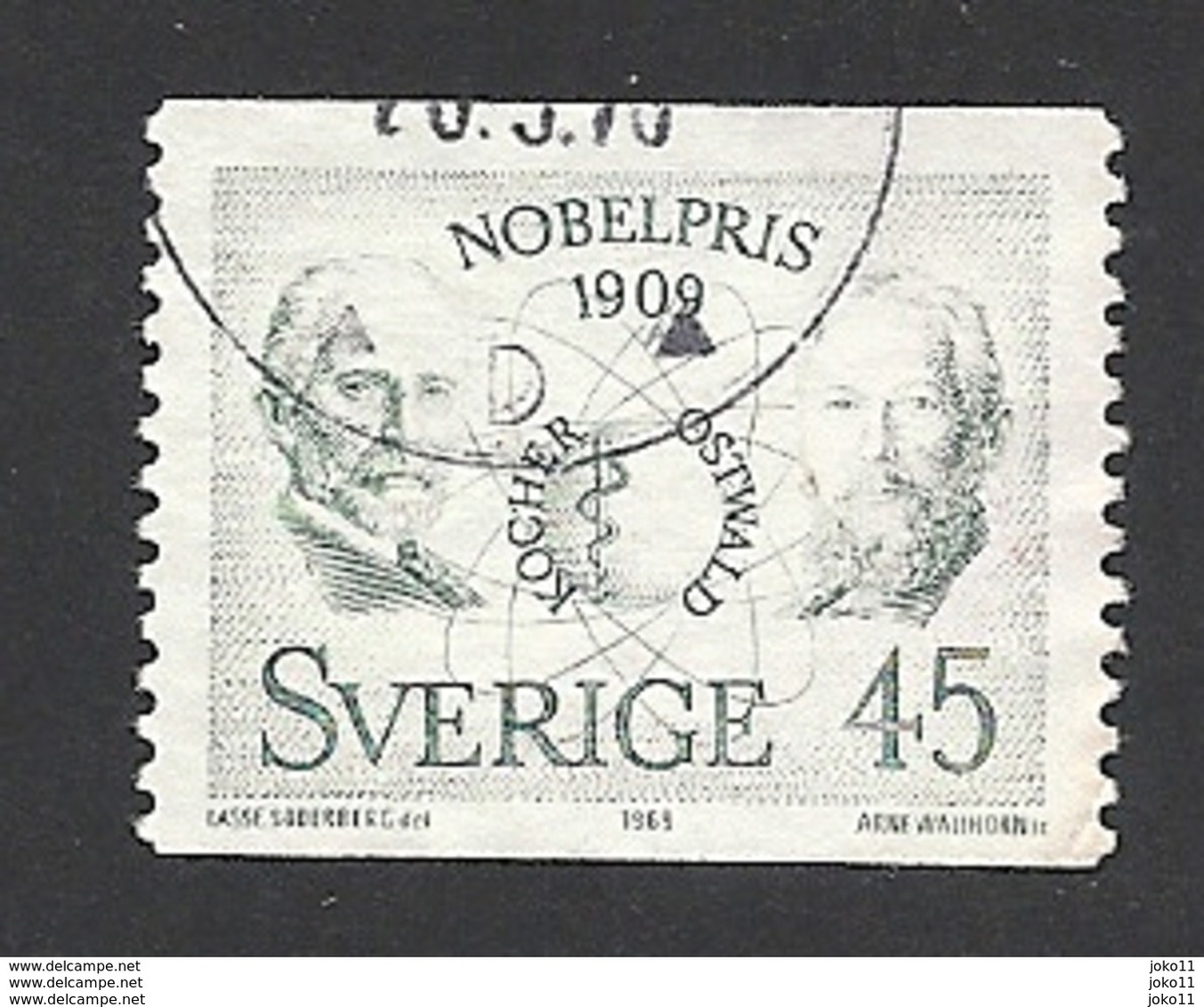 Schweden, 1969, Michel-Nr. 662, Gestempelt - Usados