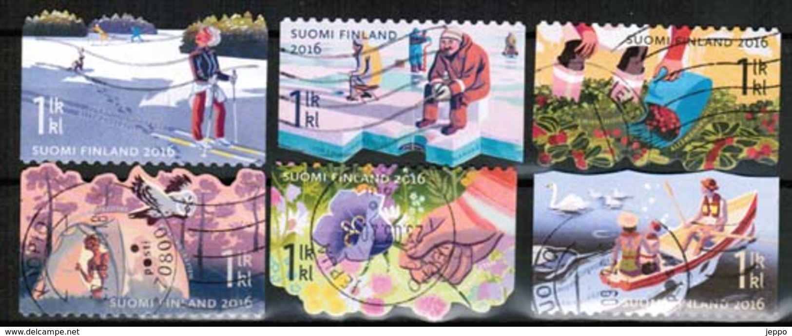 2016 Finland, Every Man's Rights Complete Used Set. - Used Stamps
